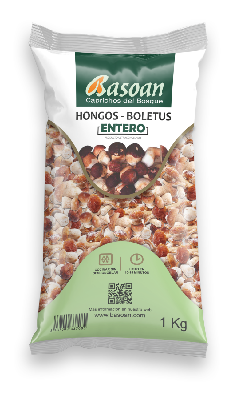 Basoan Boletus entero 1Kg