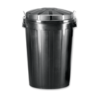makro PROFESSIONAL cubo basura tapa negro 95L