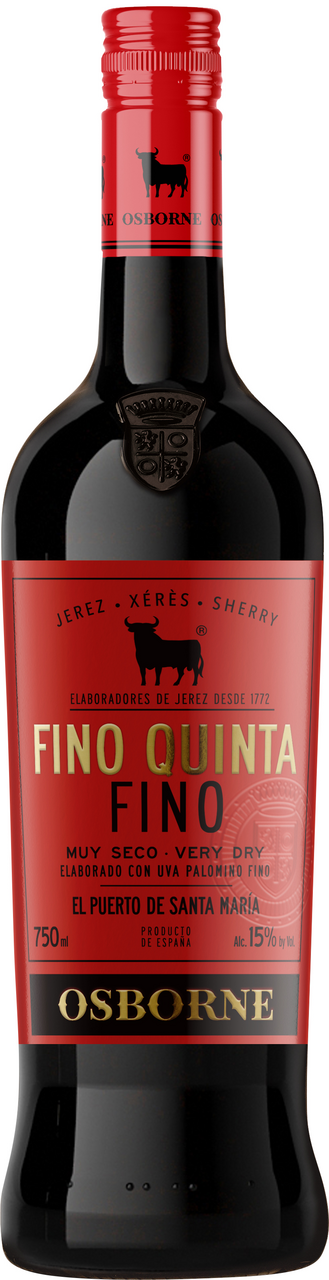 Fino Quinta vino fino Jerez botella 75cl