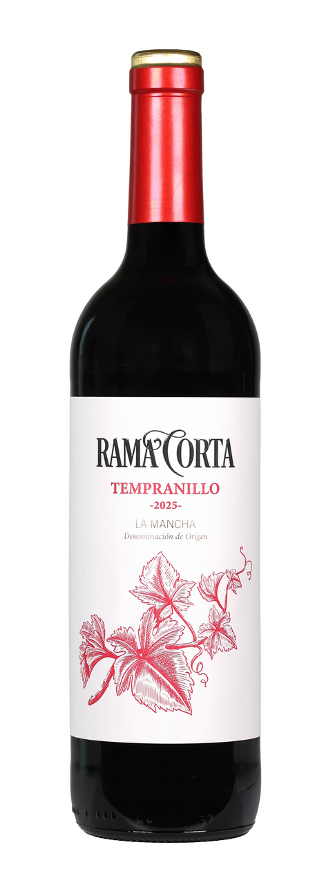 RAMA CORTA vino tinto joven La Mancha botella 75 cl
