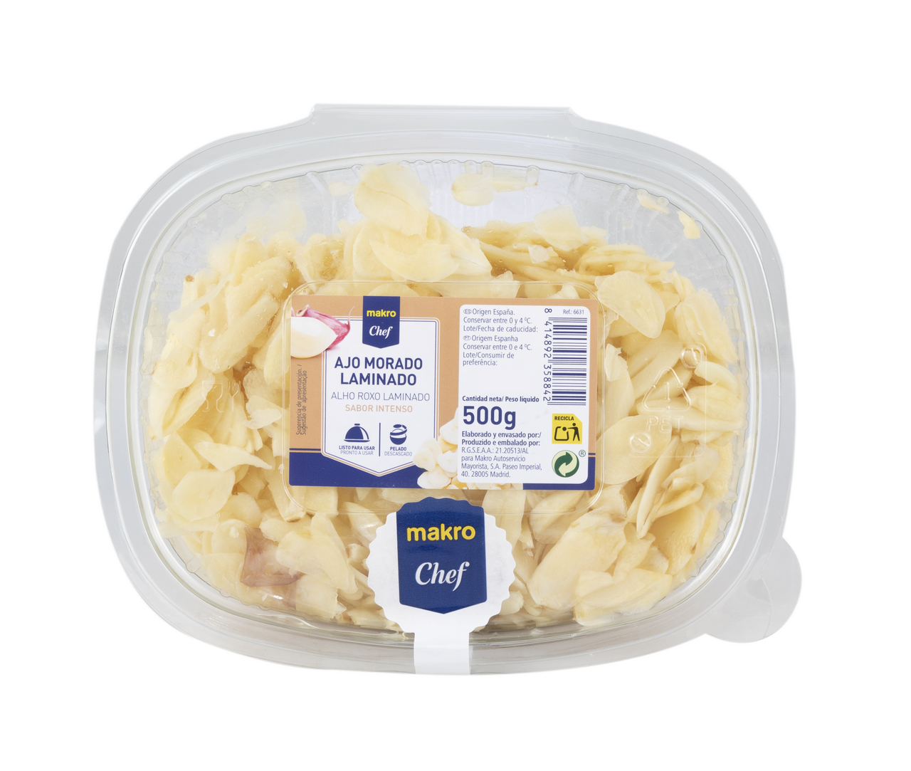 METRO Chef Ajo morado laminado tarro 500g