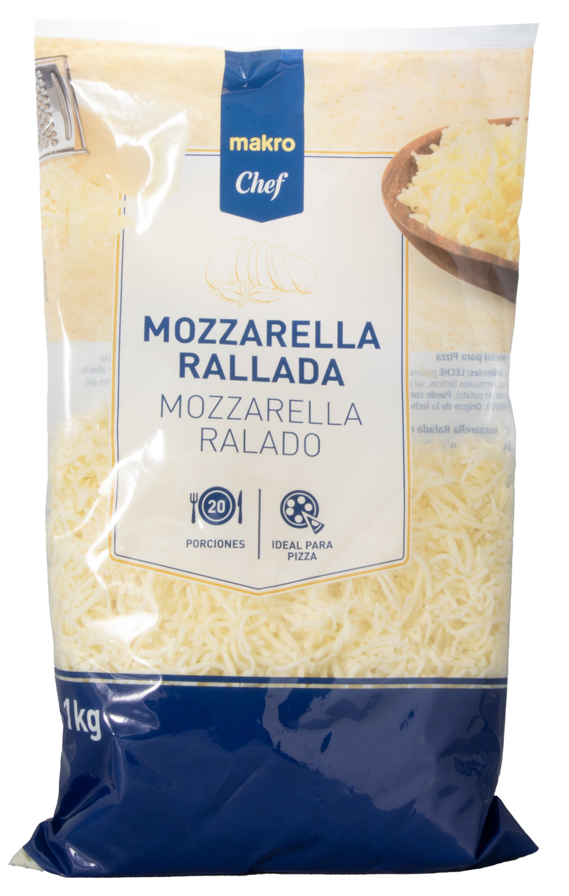 METRO Chef mozzarella rallada bolsa 1 Kg