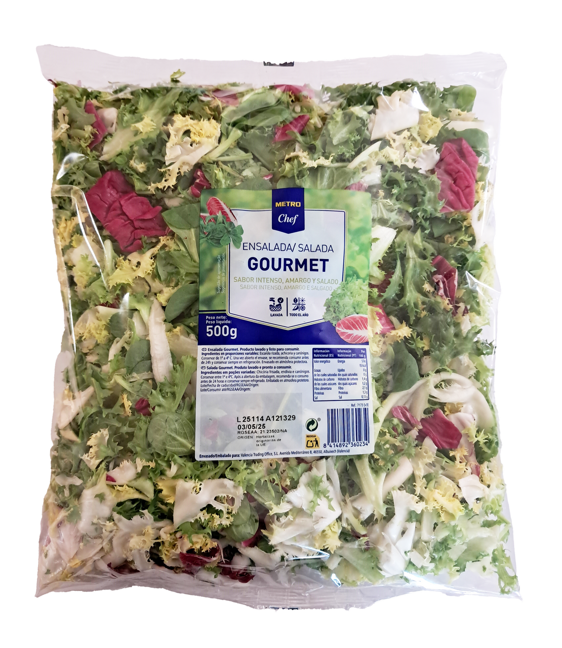 METRO Chef Ensalada gourmet bolsa 500g