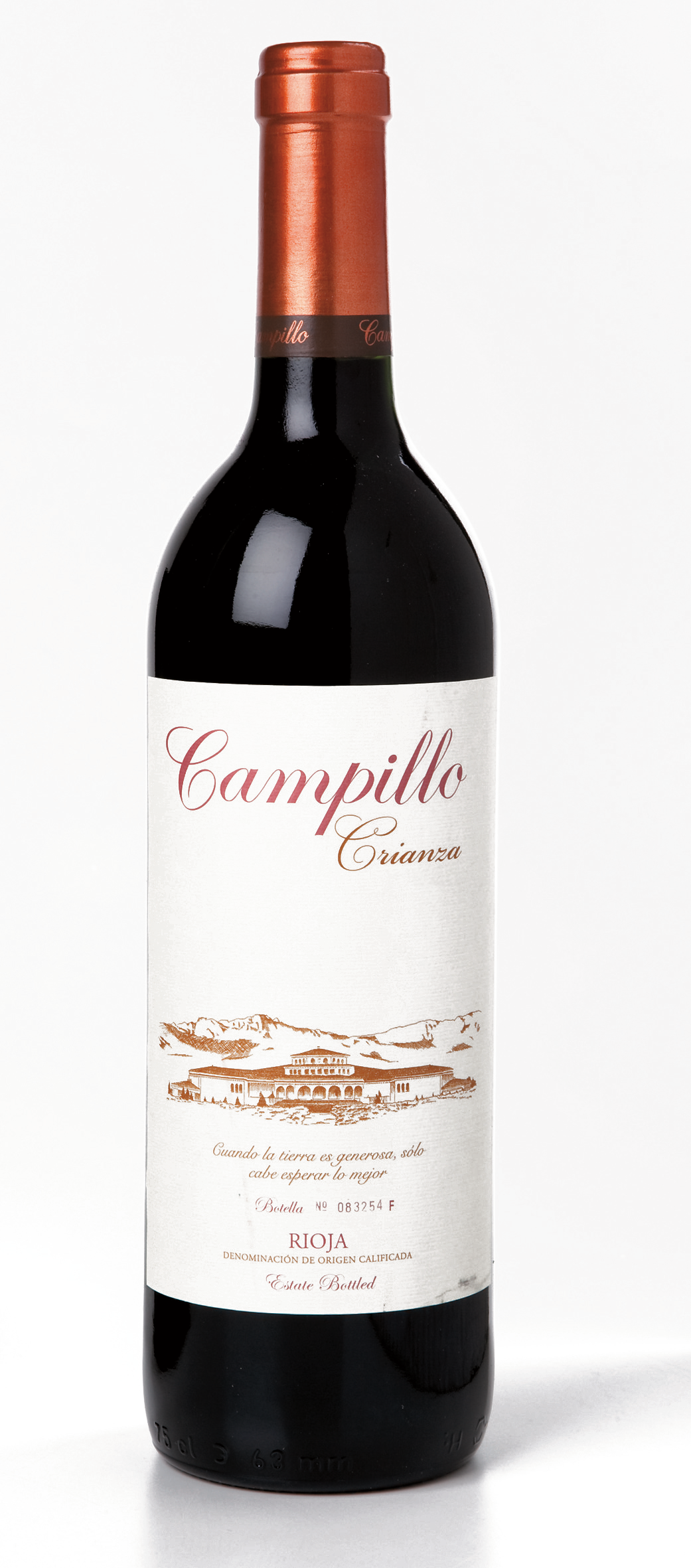 Campillo vino tinto crianza Rioja botella 75cl