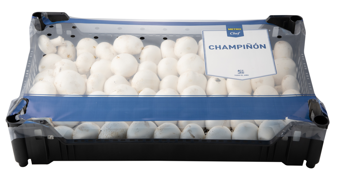 METRO Chef Champiñón Calibre 40/60 caja 2,5kg
