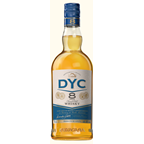 DYC whisky 8 años botella 70cl Alc. 40% vol.