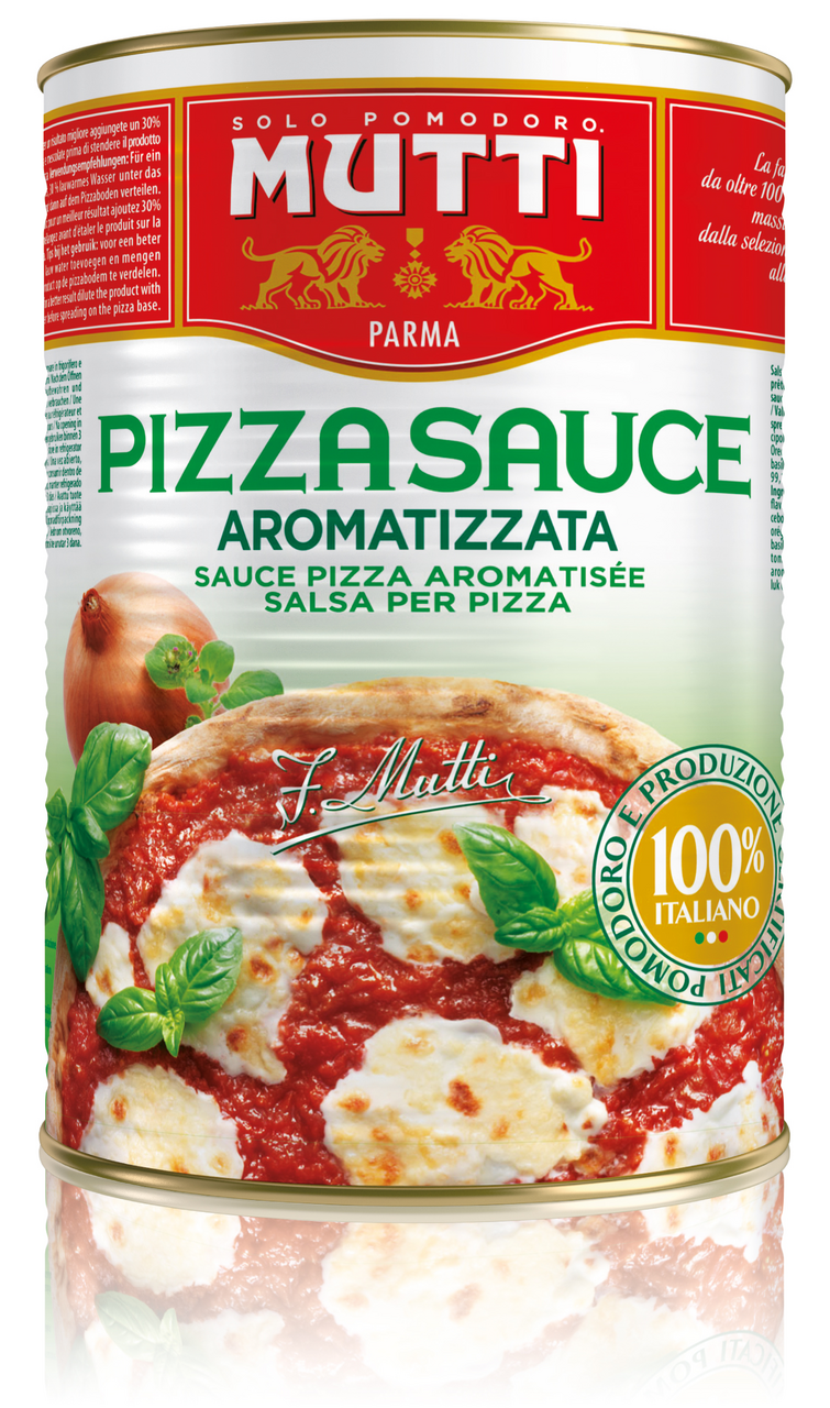 MUTTI tomate pizza aromatizado lata 4100 g
