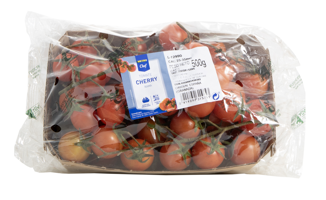 METRO Chef Tomate cherry rama Calibre M tarrina 500g