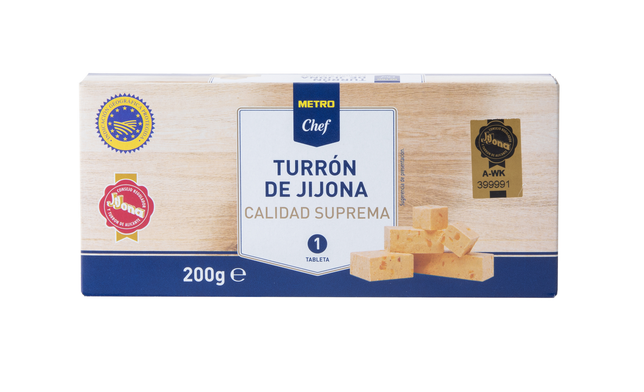 METRO Chef turrón blando extra 200g