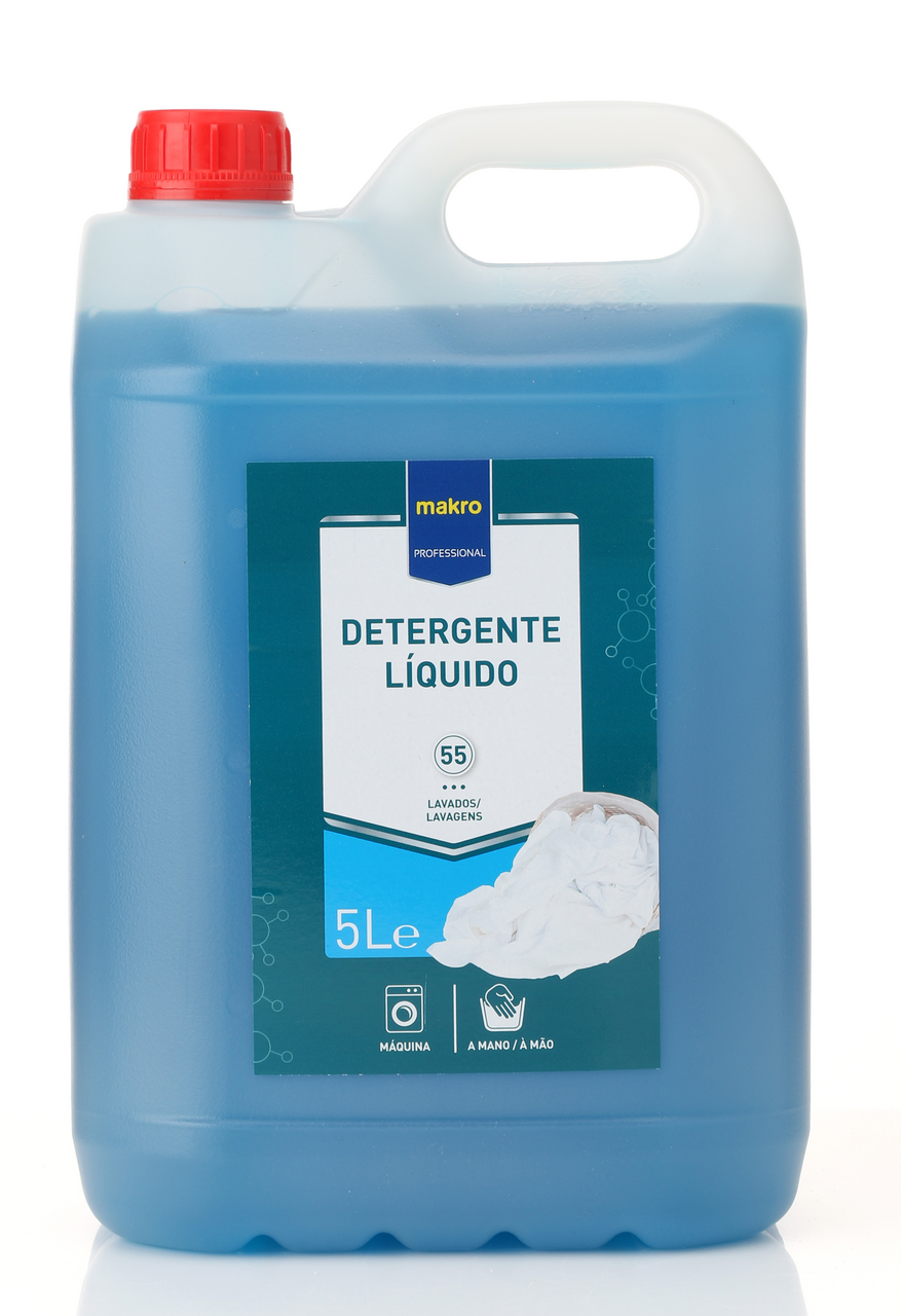 METRO PROFESSIONAL Detergente ropa liquido 55 lavados 5 L