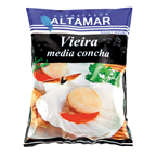 Altamar Vieira 1/2 concha congelada 8/10 piezas 900g