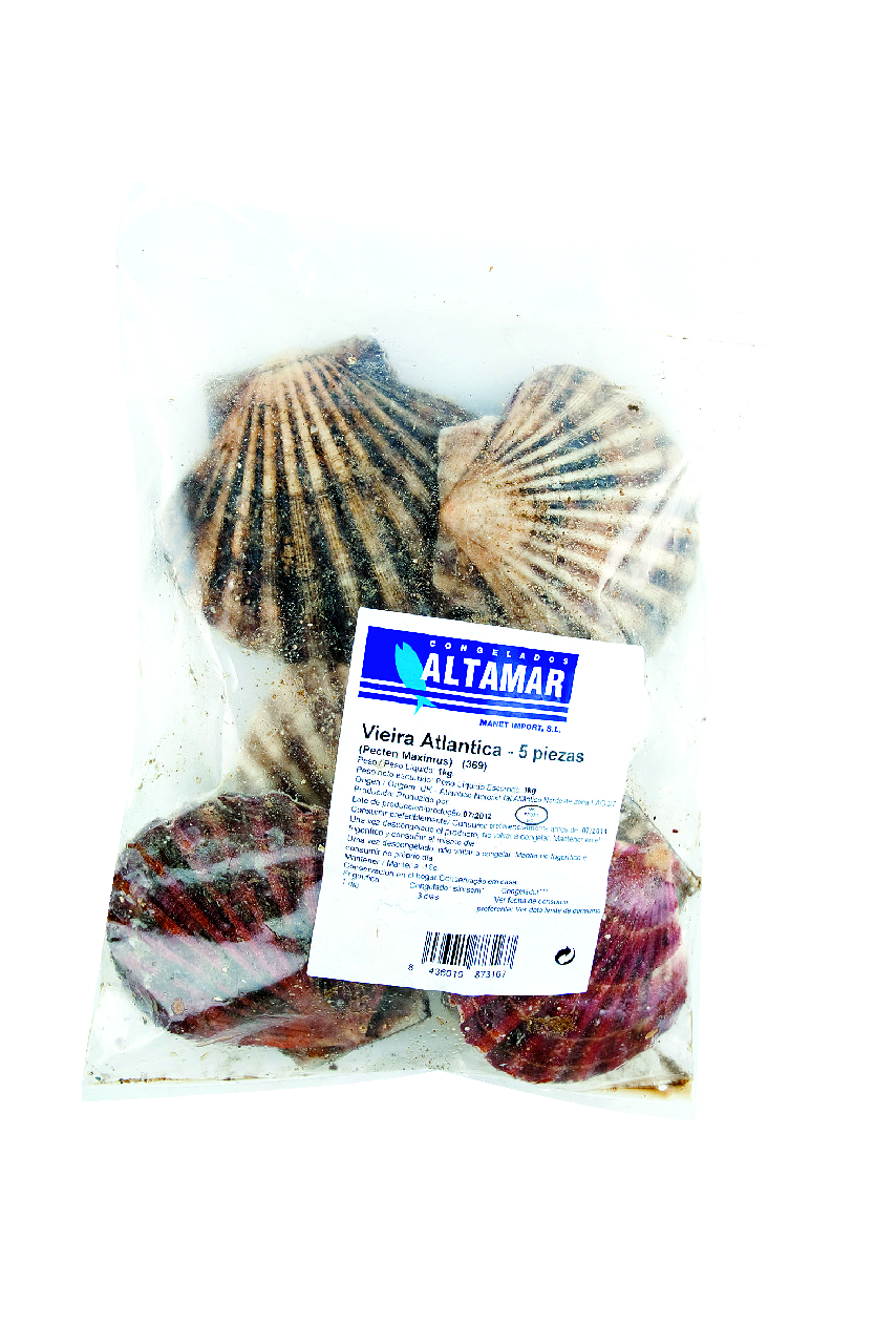Altamar Vieira entera congelada 4/6 piezas 900 gne (1000 g)