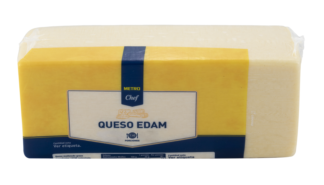 METRO Chef queso edam en barra