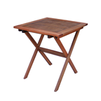 Tarrington House mesa auxiliar de madera birstol 70x70cm