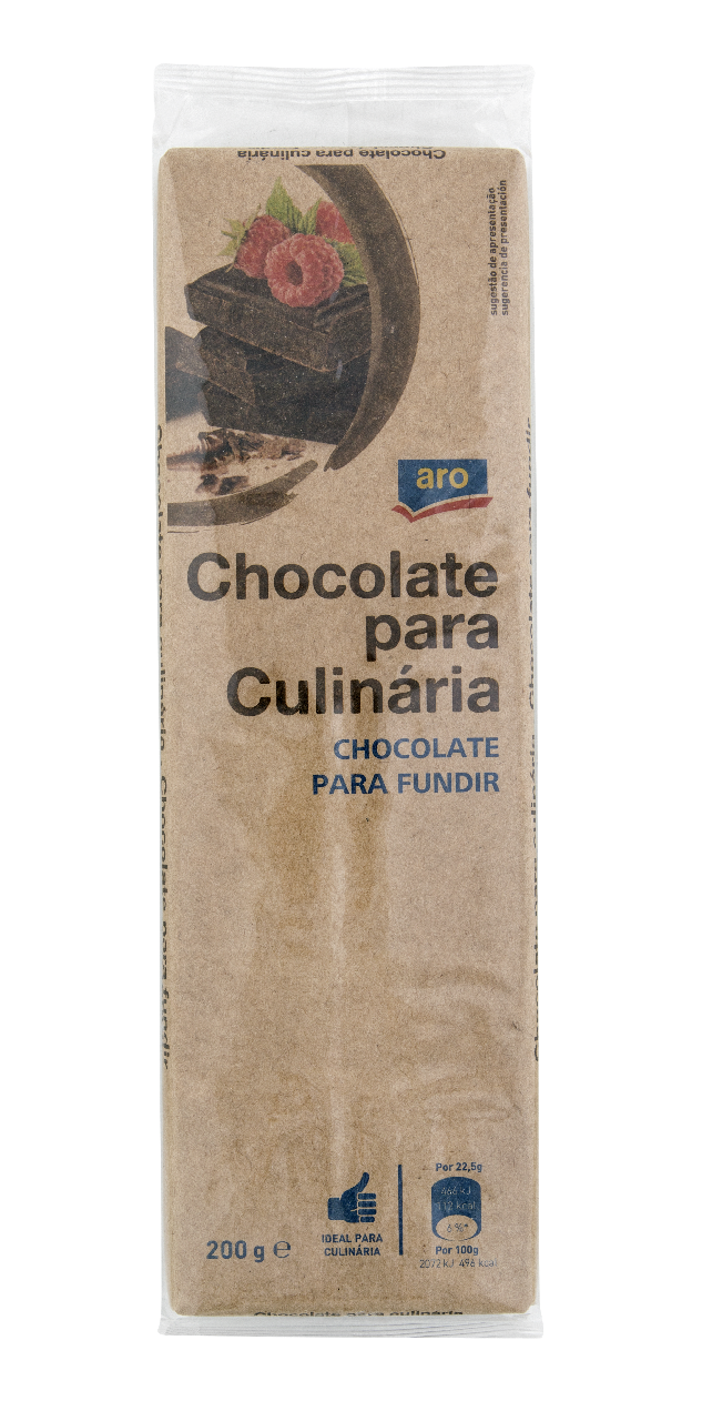 aro chocolate fundir 200g contiene 2 unidades