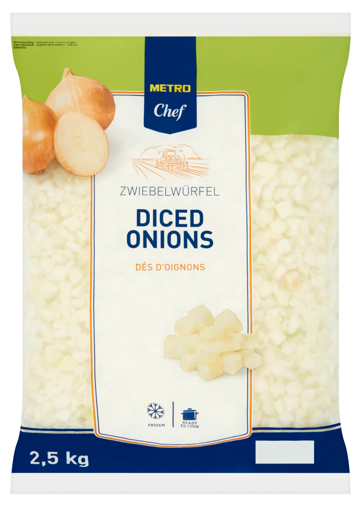 METRO Chef Cebolla cubos 2,5Kg