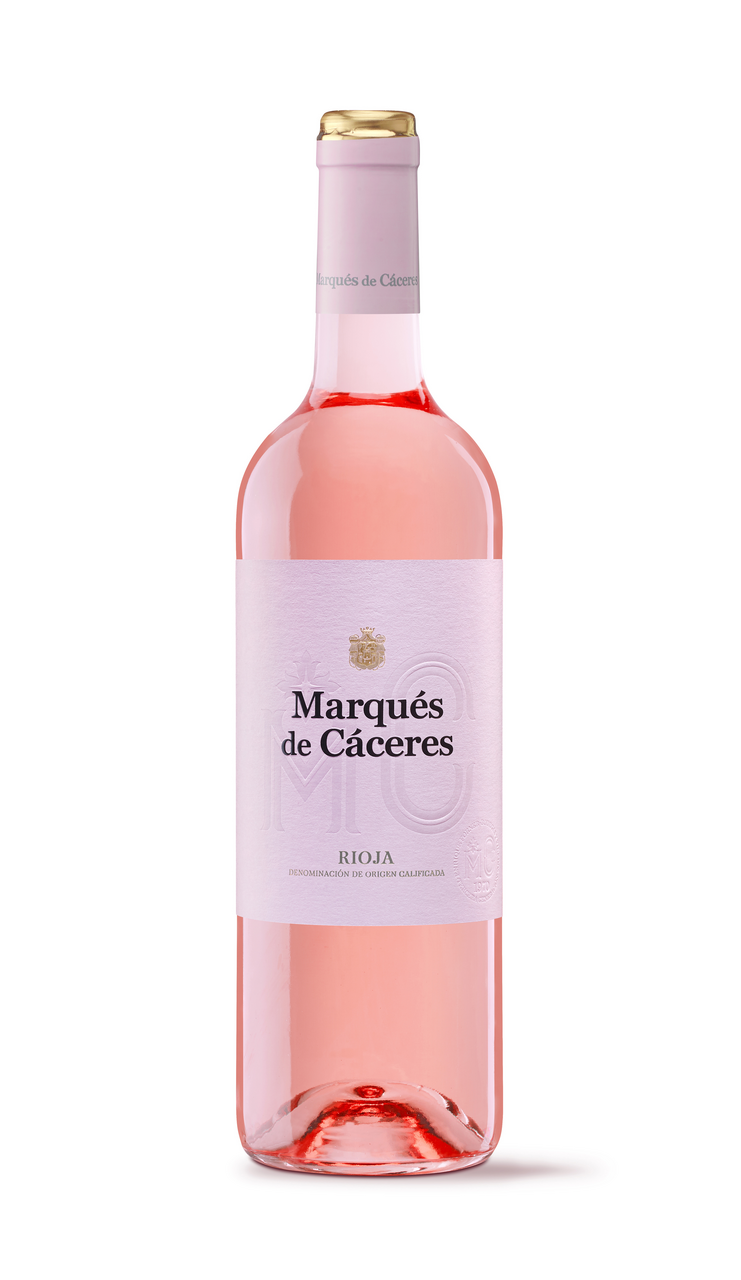 Marqués De Cáceres vino rosado Denominación de Origen Rioja botella 75cl