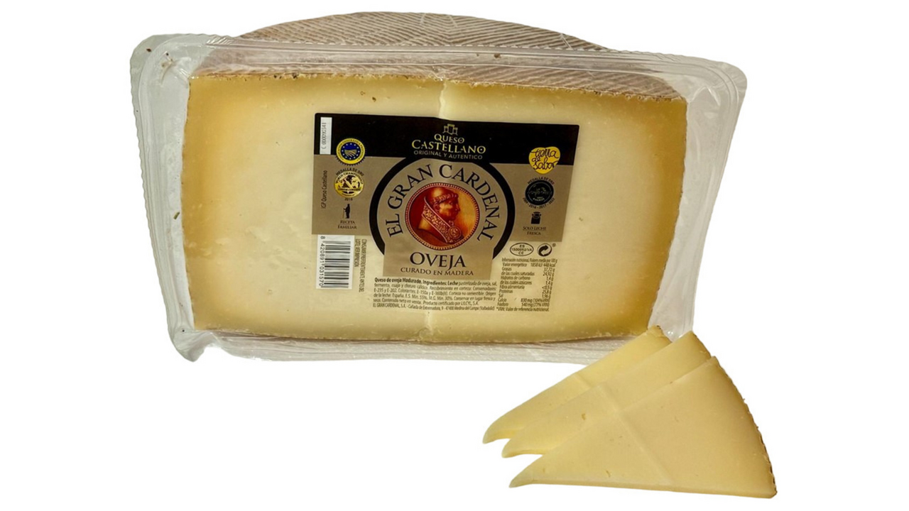 El Gran Cardenal queso oveja curado media pieza 1500 g