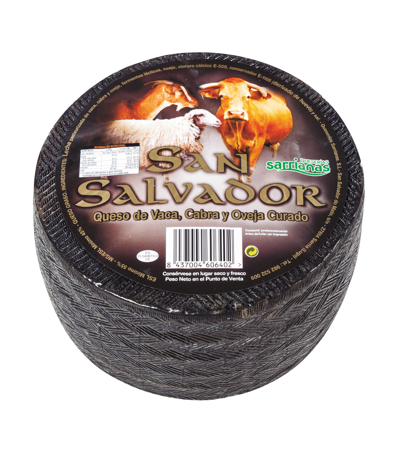 San Salvador Queso mezcla curado