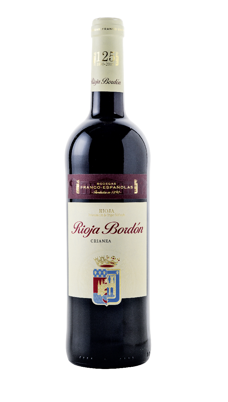 Rioja Bordon vino tinto crianza Rioja botella 75cl