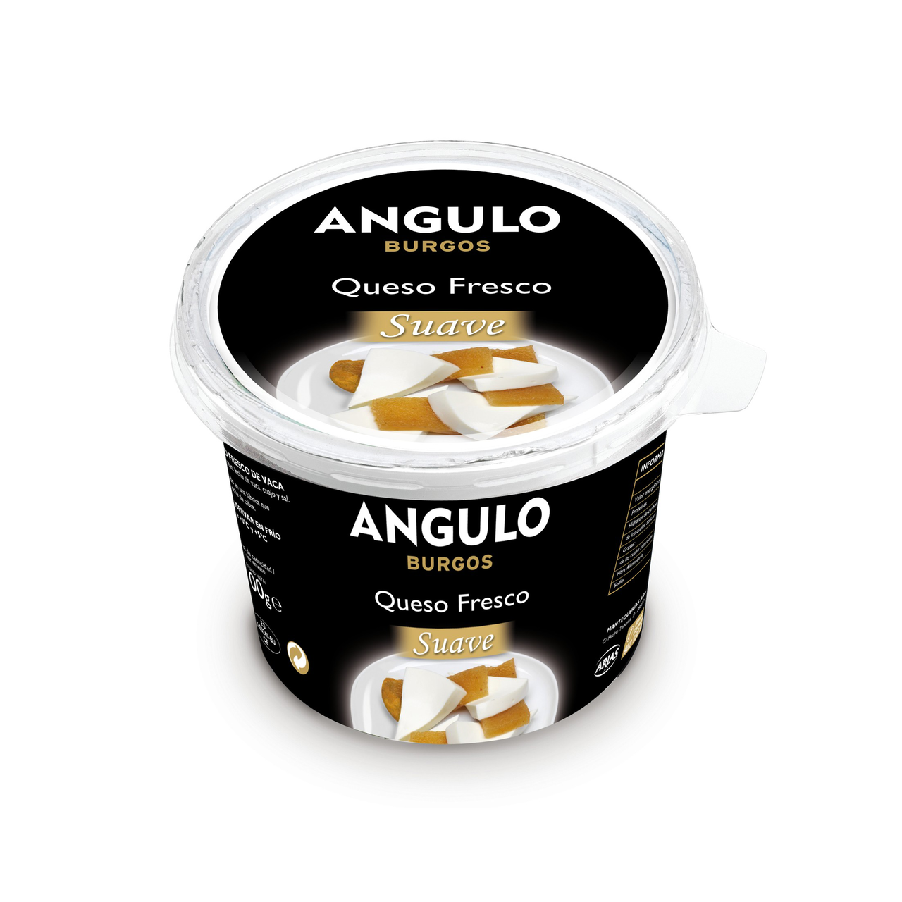 ANGULO Queso fresco suave ultrainfiltrado 500g
