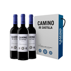 Camino de Castilla Vino tinto roble cariñena 75cl 3 botellas