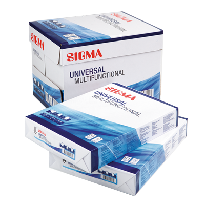 SIGMA papel A4 80g 500 hojas 5 unidades