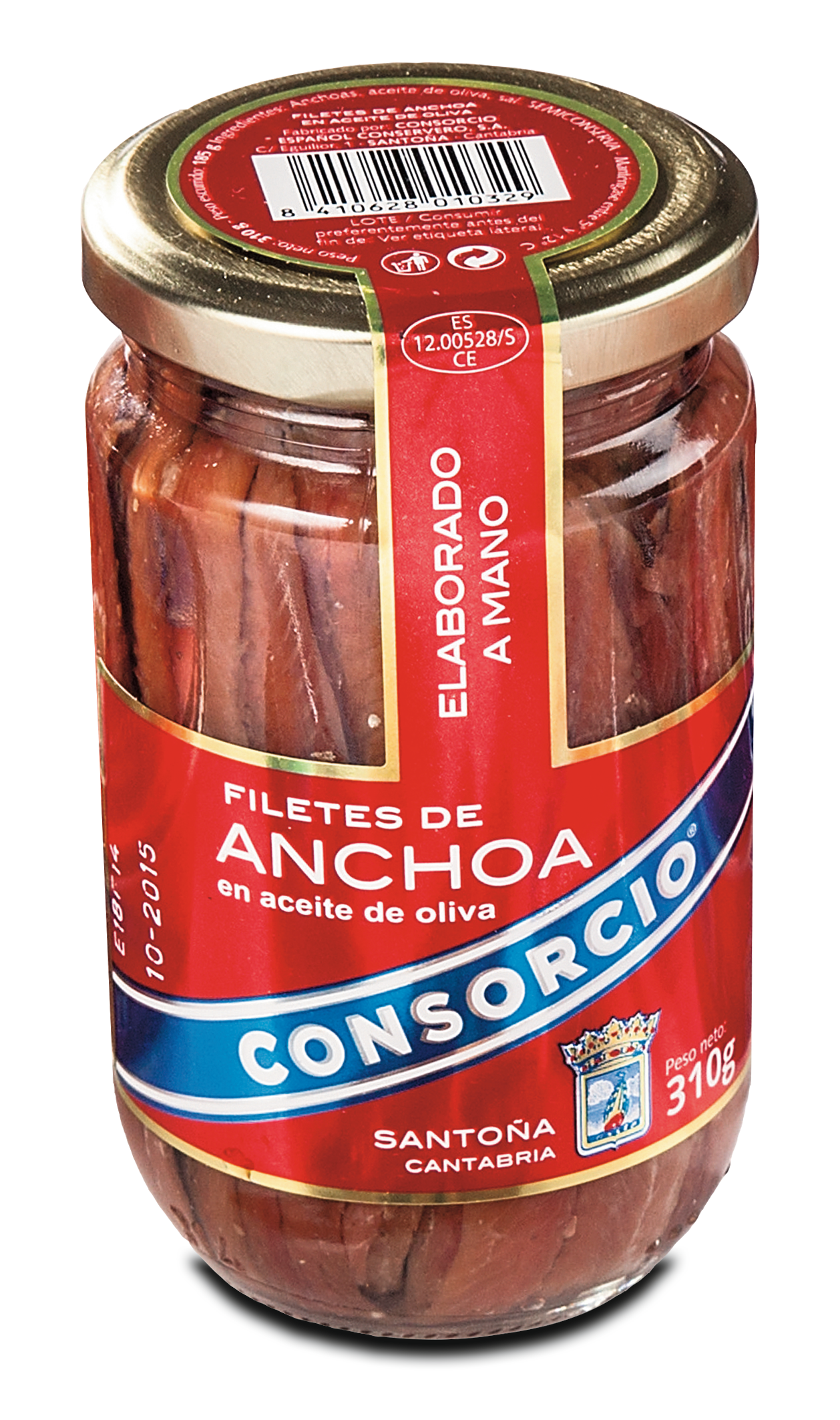 Consorcio anchoa aceite oliva 185 gne (310 g)
