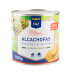 makro Chef alcachofa 30-40-piezas entera lata 1550gne (2500 g)