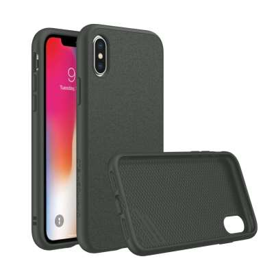 Coque Rhinoshield SolidSuit MicroFibre pour iPhone X RHINOSHIELD | METRO