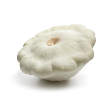 Courge Pâtisson blanc environ France 1 kg