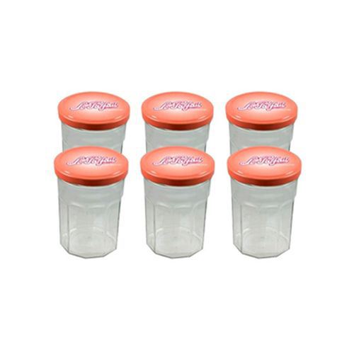 Pot à confiture 385 ml + couvercle x 6 Le Parfait