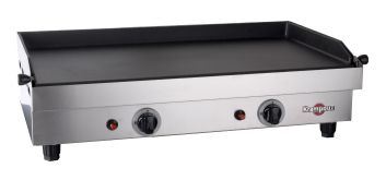 Plancha gaz 73.2 x 40.9 cm fonte émaillée