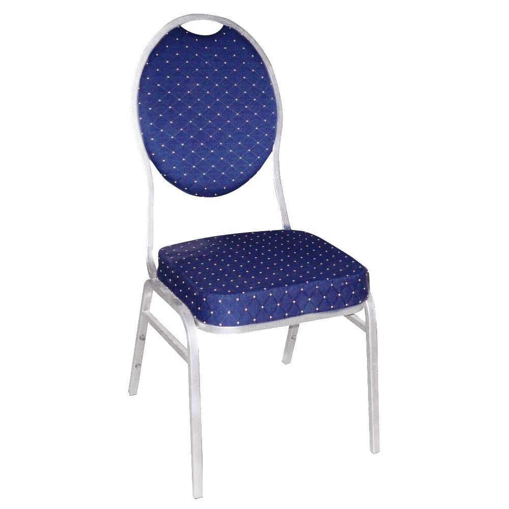 Chaise de réception Banquet bleue