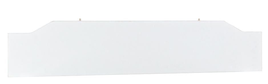 Voile de fond Sunday blanc L.140 cm