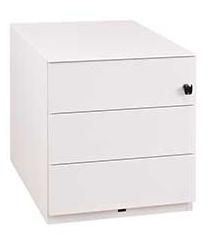 Caisson mobile 3 tiroirs Sunday blanc