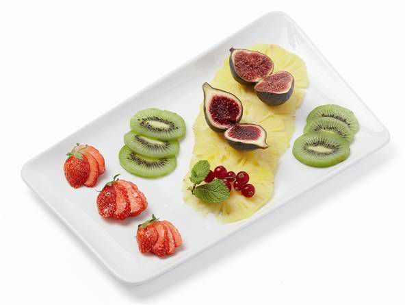 Assiette à steak ovale blanc 29 x 18 cm Revol