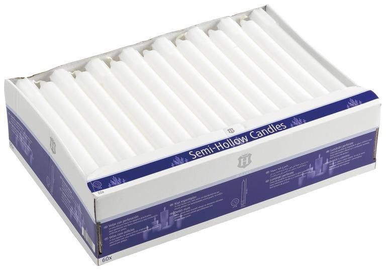 METRO PROFESSIONAL Bougie blanc 2.2 x 23 cm x 60