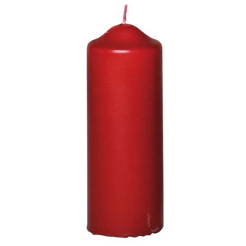 Bougie 3.8 x 11 cm bordeaux x 20