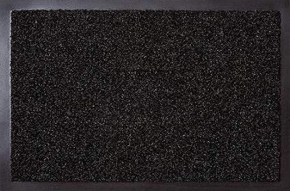 Tapis de sol brosse noir 90 x 150 cm