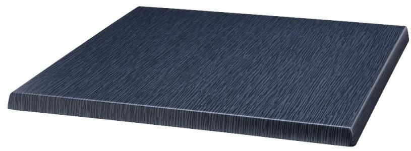 Plateau de table Style carré Zebra gris 70 x 70 cm SM France - 051022