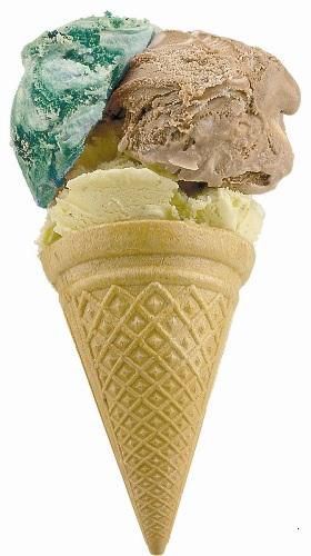 Image adhésive Glaces