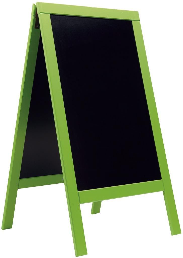 Chevalet de trottoir Color Line Vert 135 x 75 cm
