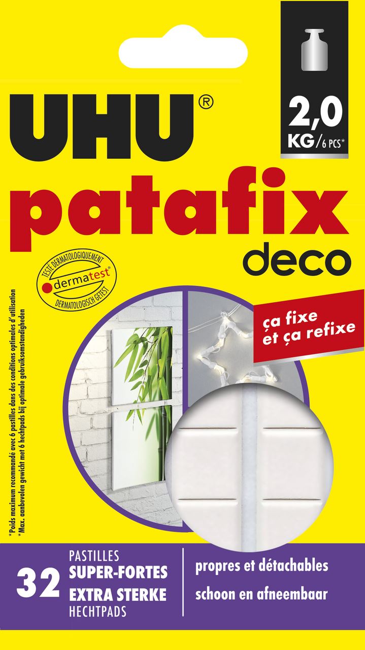 Pâte adhésive Patafix Homedeco x 32