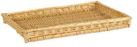 Plateau osier rectangle 60 x 40 cm