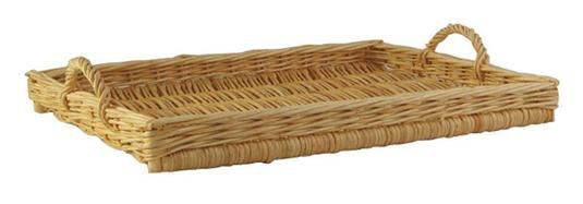 Plateau osier rectangle 50 x 37 cm