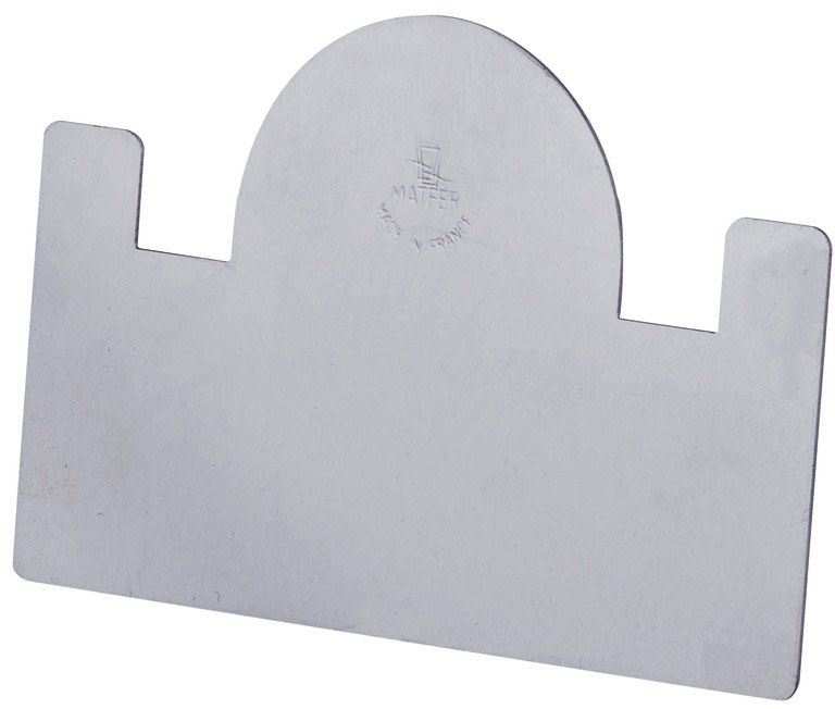 Raclette à bûche inox L.12.2 cm Matfer