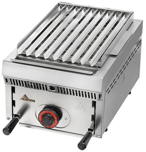 Grill à pierre de lave Parrillas Inox 30