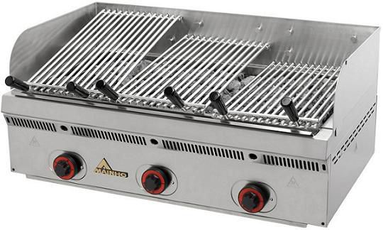 Grill à pierre de lave Parrillas baguette 90