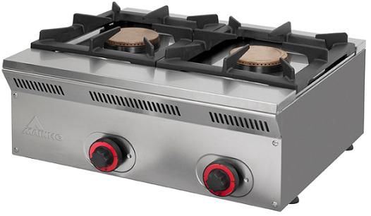 Elément 2 feux gaz gamme 500 Ecoline